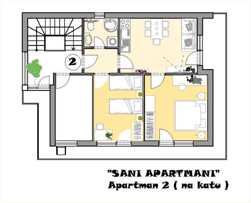 Sani Apartments Začretje المظهر الخارجي الصورة
